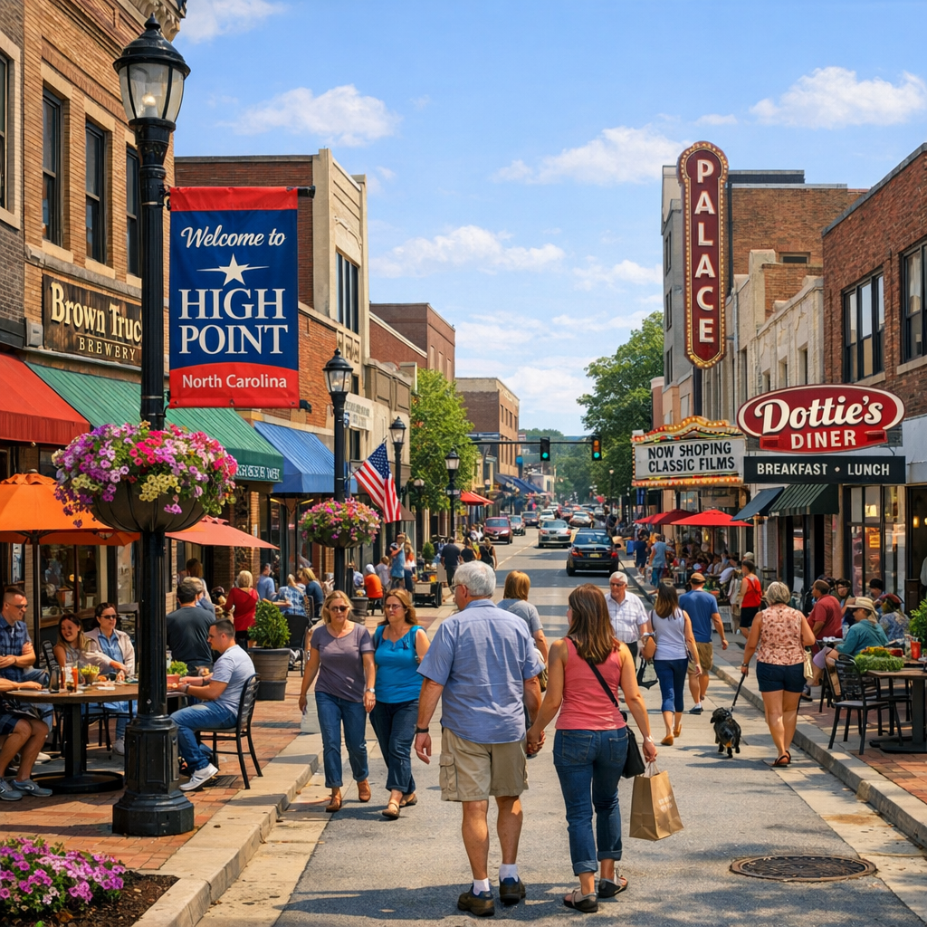 High Point’s Economic Evolution: From Furniture Capital to Diverse Business Hub
